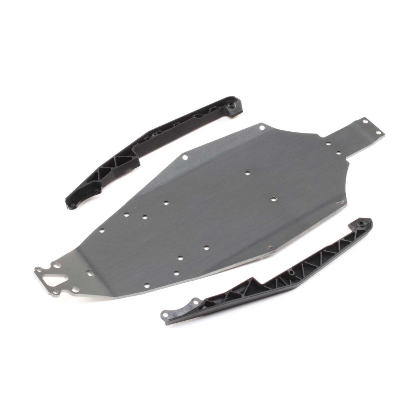 Losi LOS211019 Chassis & Mud Guards: Mini-T 2.0