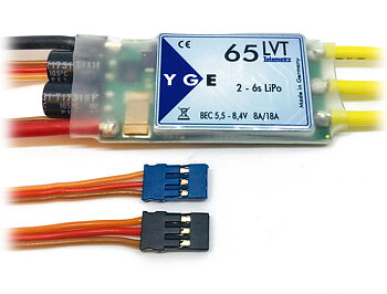 YGE 65LVT 2-6S BEC 5.5-8.4V