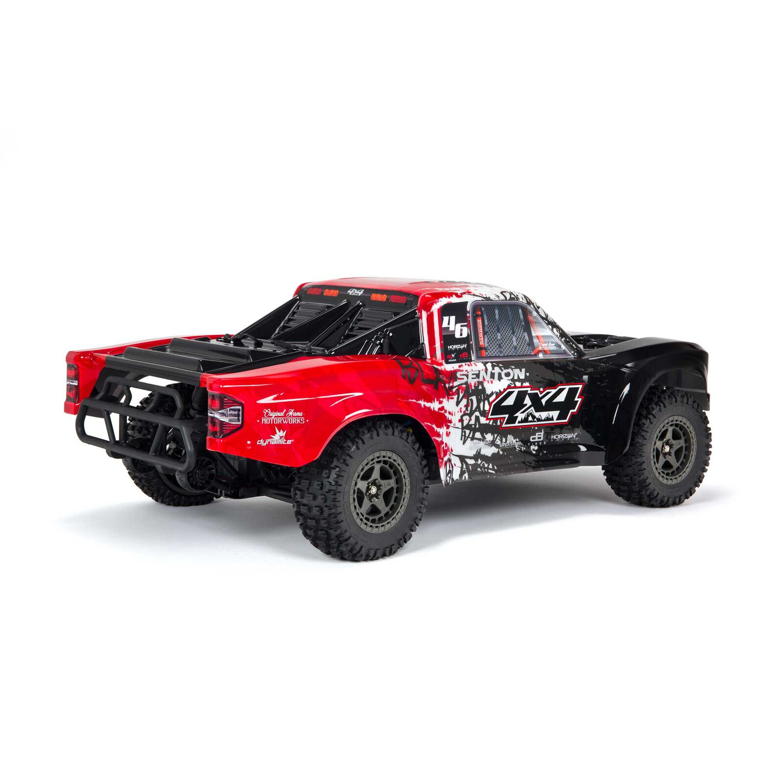 Arrma Senton 4x4 3S BLX Borstlös 1/10 4WD SC Röd - 2