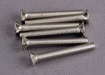 Traxxas 3162 Skruv M3x24mm Försänkt (6)