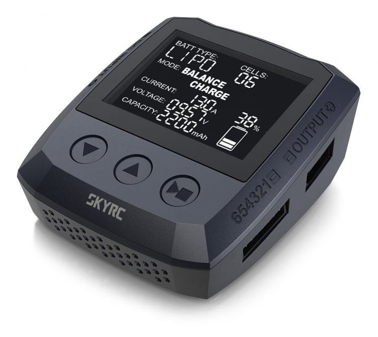 SkyRC B6 Lite laddare 13A, LiPo/LiFe/LiHV, NiMH 12VDC