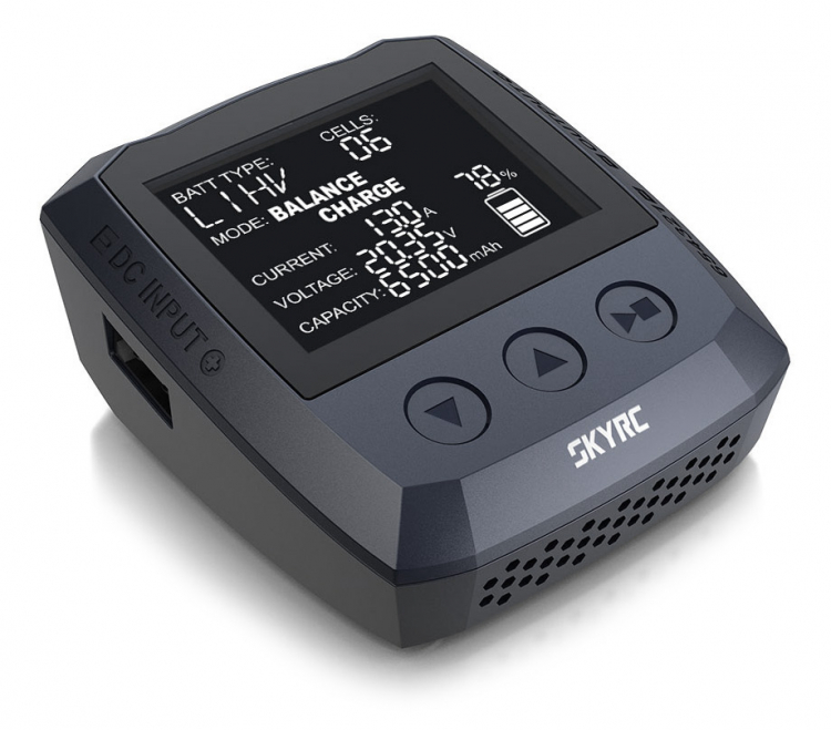 SkyRC B6 Lite laddare 13A, LiPo/LiFe/LiHV, NiMH 12VDC - 3