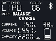 SkyRC B6 Lite laddare 13A, LiPo/LiFe/LiHV, NiMH 12VDC - 6