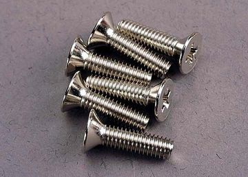 Traxxas 3167 Skruv M4x15mm Försänkt (6)