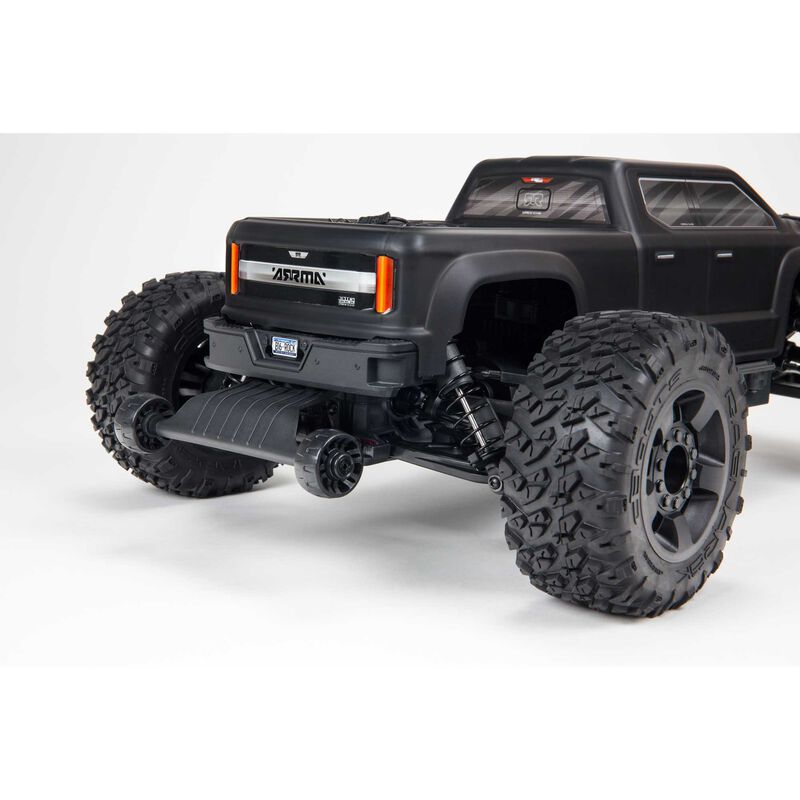 Arrma 1/10 Big Rock 4x4 3S BLX Borstlös Monster Truck RTR Svart V3 - 2