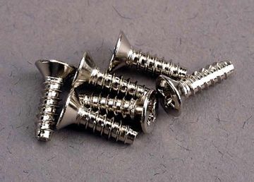 Traxxas 3176 Skruv 3x10mm Självgängande Försänkt (6)