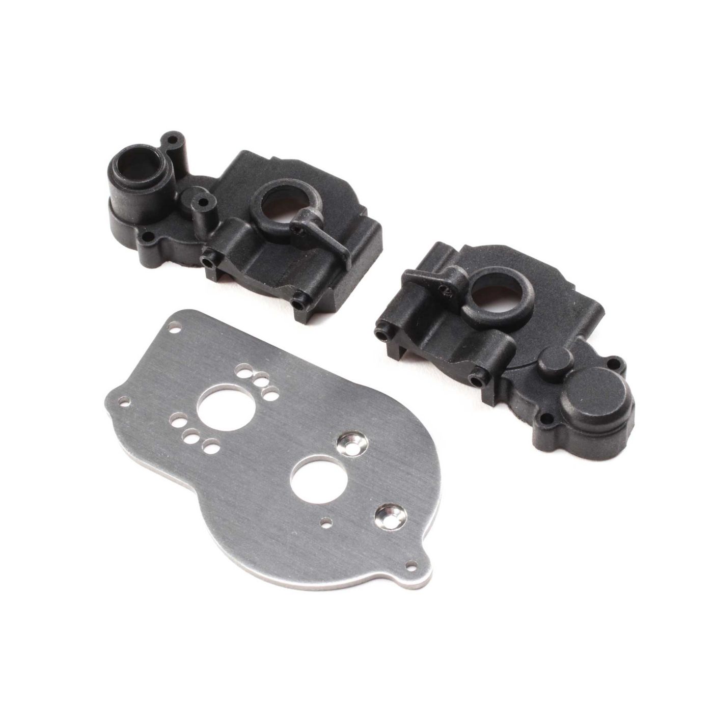 Losi LOS212017 Transmission Case & Motor Plate: Mini-T 2.0