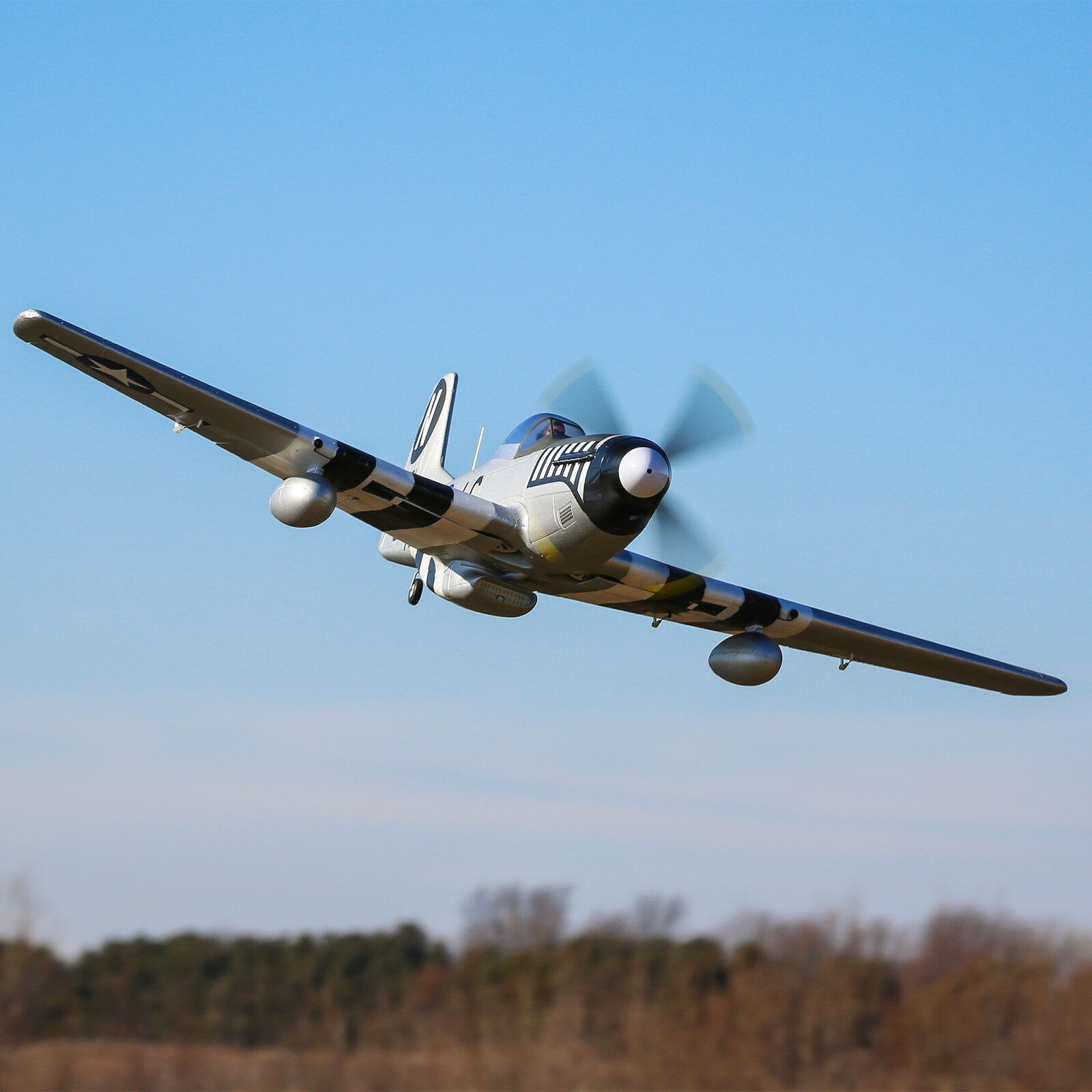 E-flite P-51D Mustang 1.2m BNF Basic with AS3X and SAFE Select - 3