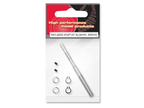 HKII-4235 Shaft Kit XL (6mm 55mm)