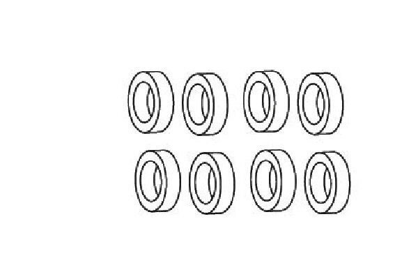 CARSON 500405280 FY10 Destroyer Ball bearing, 8pcs