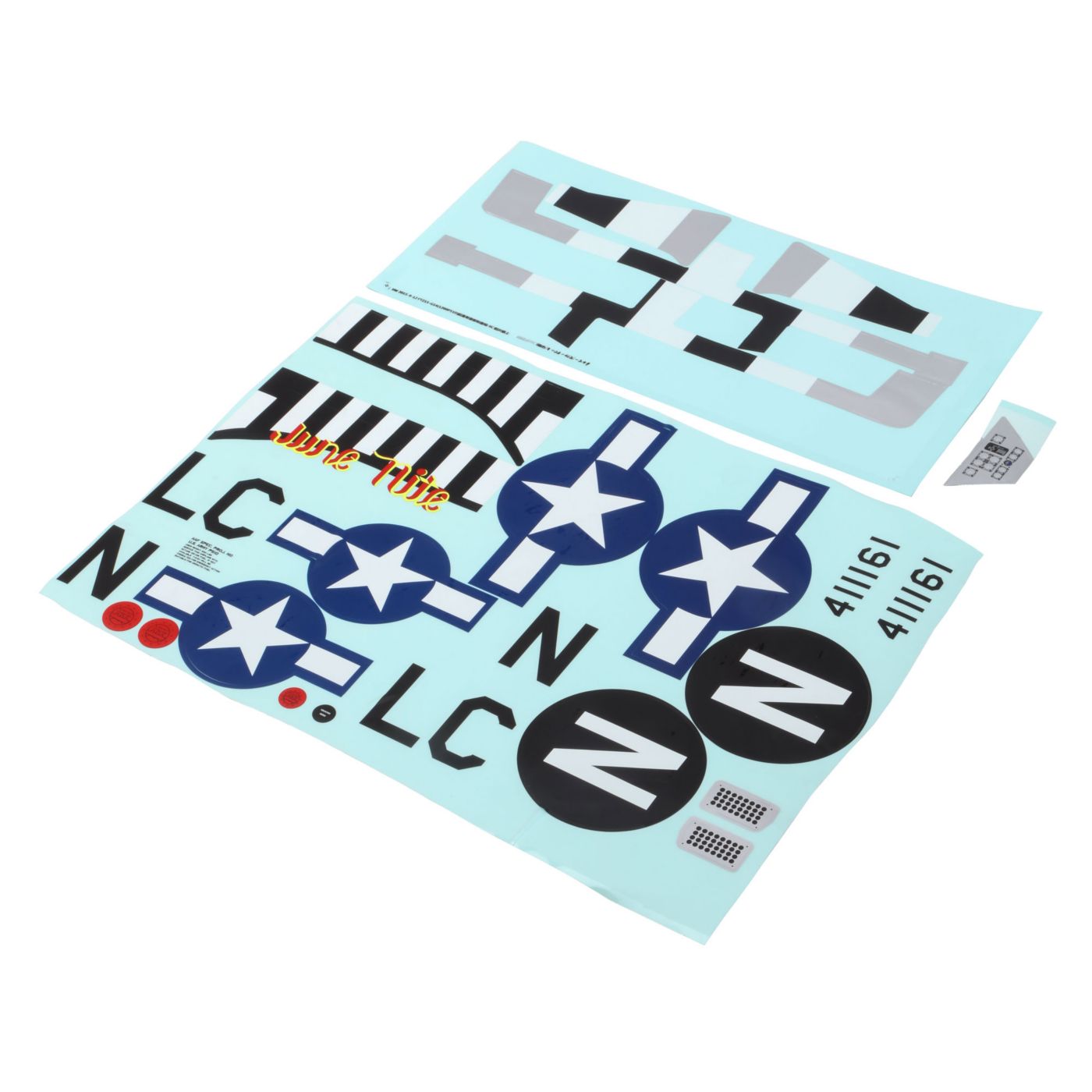 E-flite Decal Sheet: P-51D 1.2m