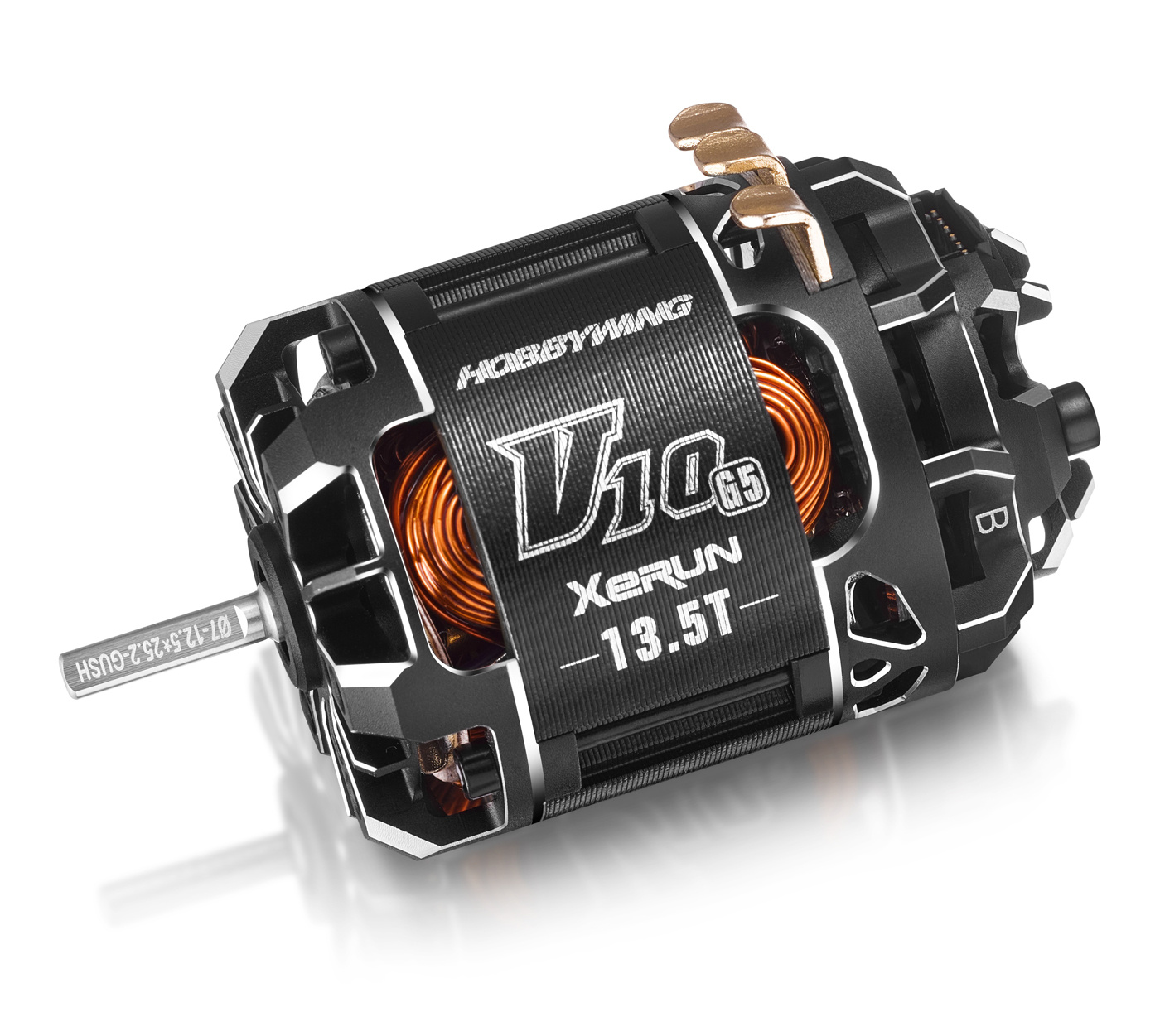Hobbywing 30401762 Motor XeRun V10 13.5T Black G5 Stock