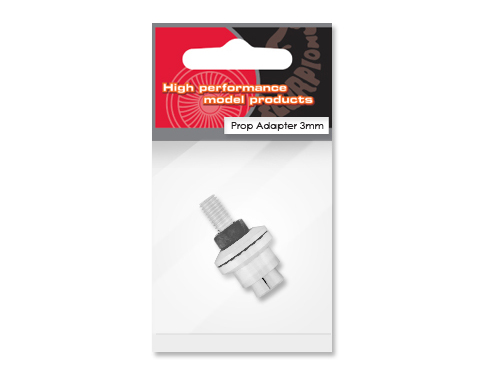 Scorpion 3mm Threaded Prop Adapter