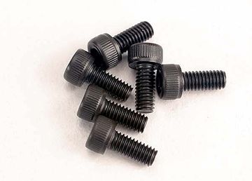 Traxxas 3215 Skruv M2,5x6mm Hög Insex (6)