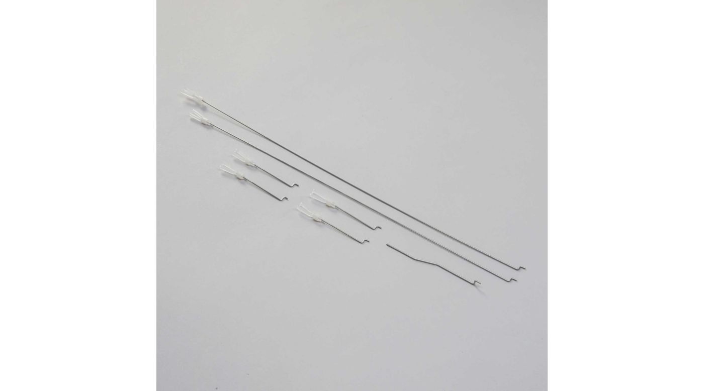 E-flite Pushrod set with clevis : P-39 1.2m