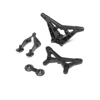 Losi LOS214012 FR/RR Shock Tower, Wing Stay: Mini-B