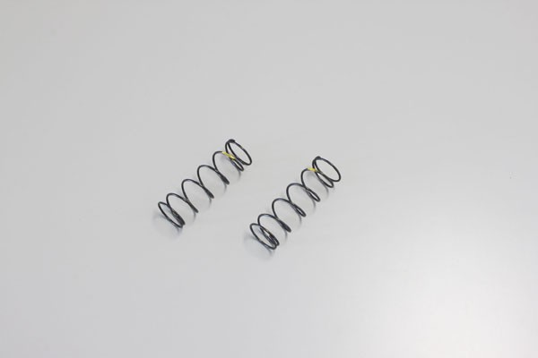 Kyosho XGS022 BIG BORE SHOCK SPRINGS HARD YELLOW (2) M-SIZE W5304V
