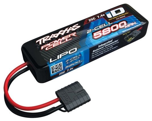 Traxxas 2843X Li-Po Batteri 2S 7,4V 5800mAh 25C iD-kontakt - 3