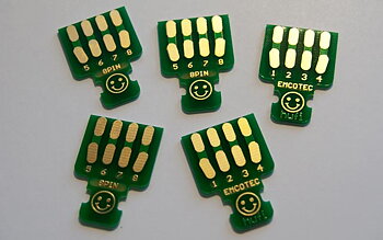Emcotec A85315 lödbleck 8-pol kontakt 5st