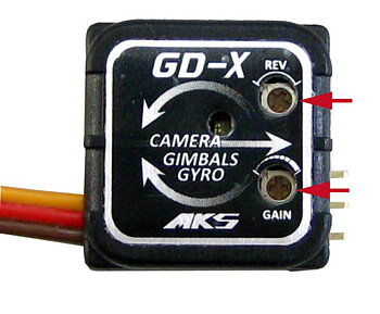 GDX camera gimbals gyro