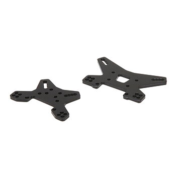 Losi LOS211000 Front/Rear Shock Tower Set: Mini 8T,DB