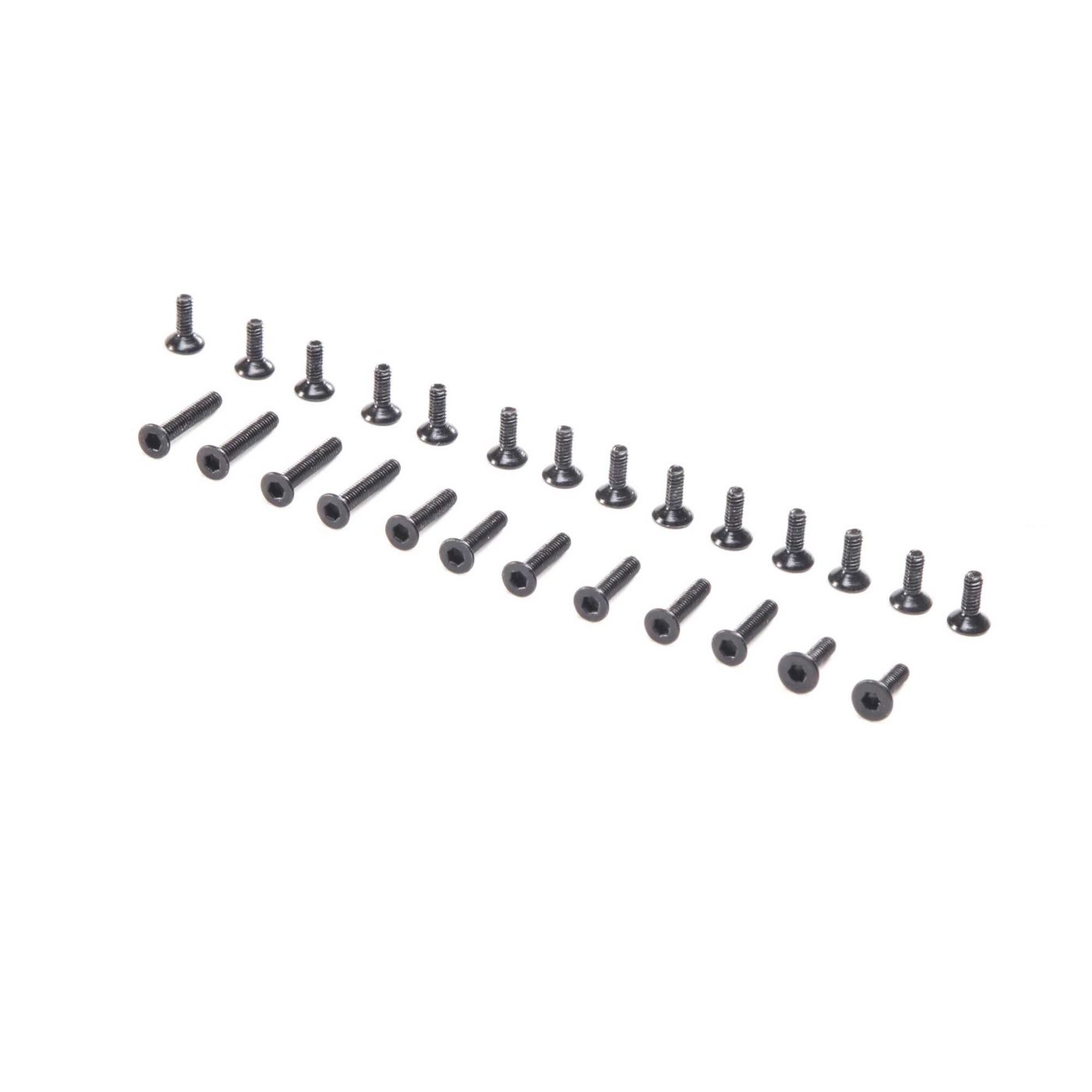 Losi LOS216004 Screw Set, Flat Head: Mini-T 2.0