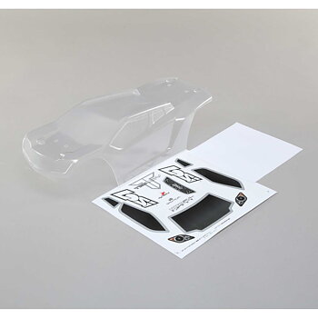 Losi LOS230042 Body Set, Clear: TENACITY T