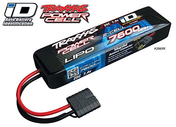 Li-Po Battery 2S 7,4V 7600mAh 25C iD-connector
