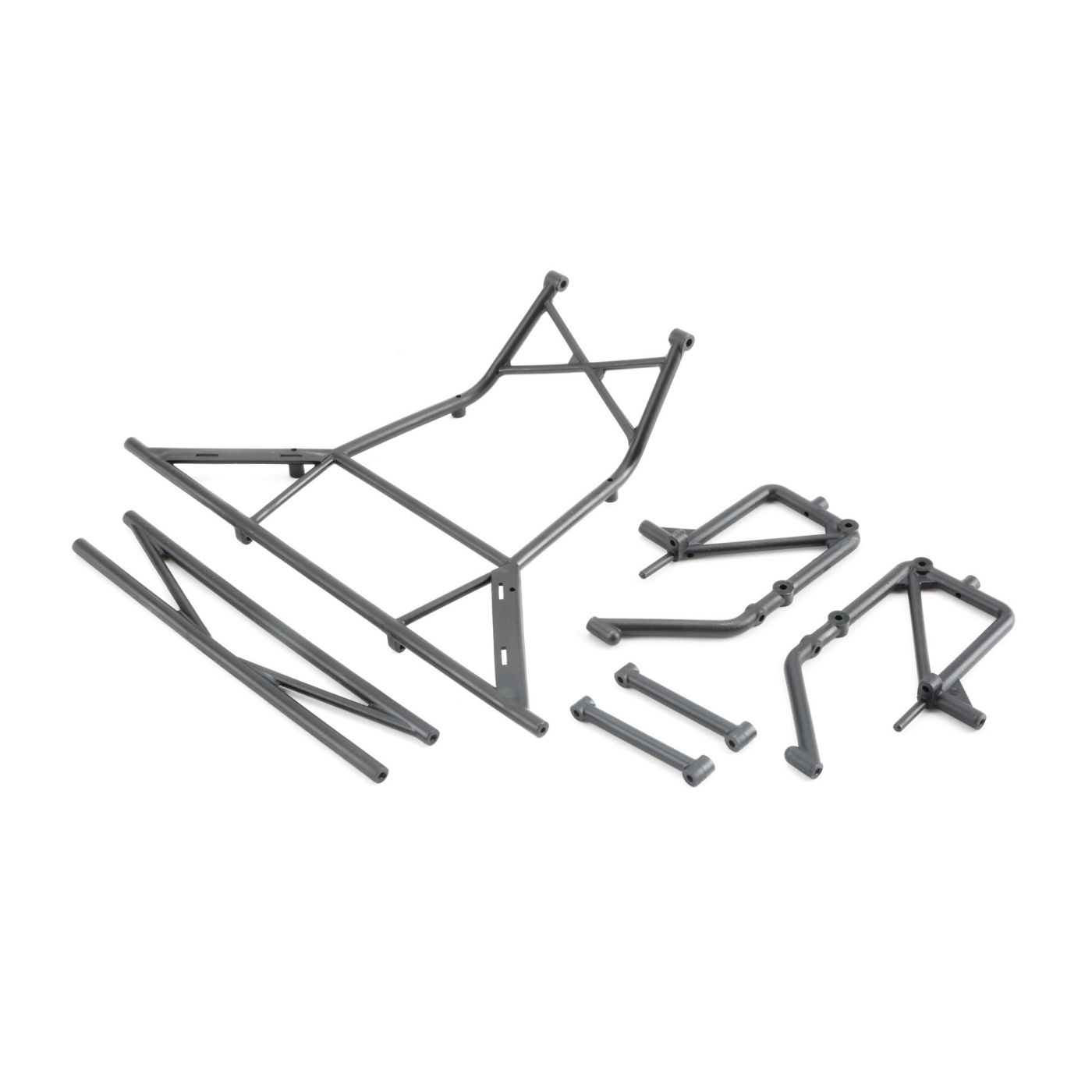 Losi LOS230012 Fr Bar, RR Body Mnt Bar, Bumper,Tower Support:BR