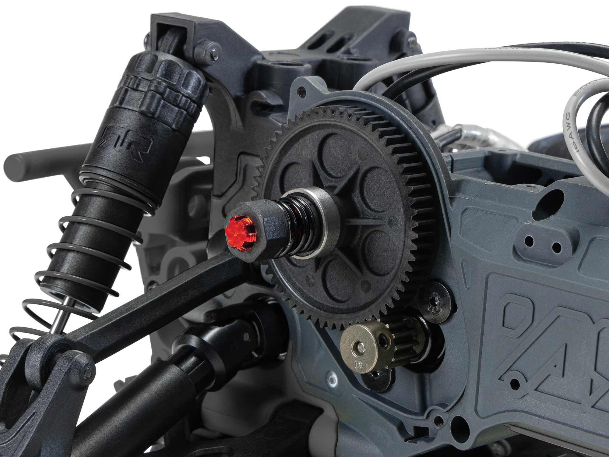 Arrma ARA3230SKT1 1/10 GORGON 2WD RTA Kit Brushed Monster Truck (Battery & Charger Included), Gun Metal - 5