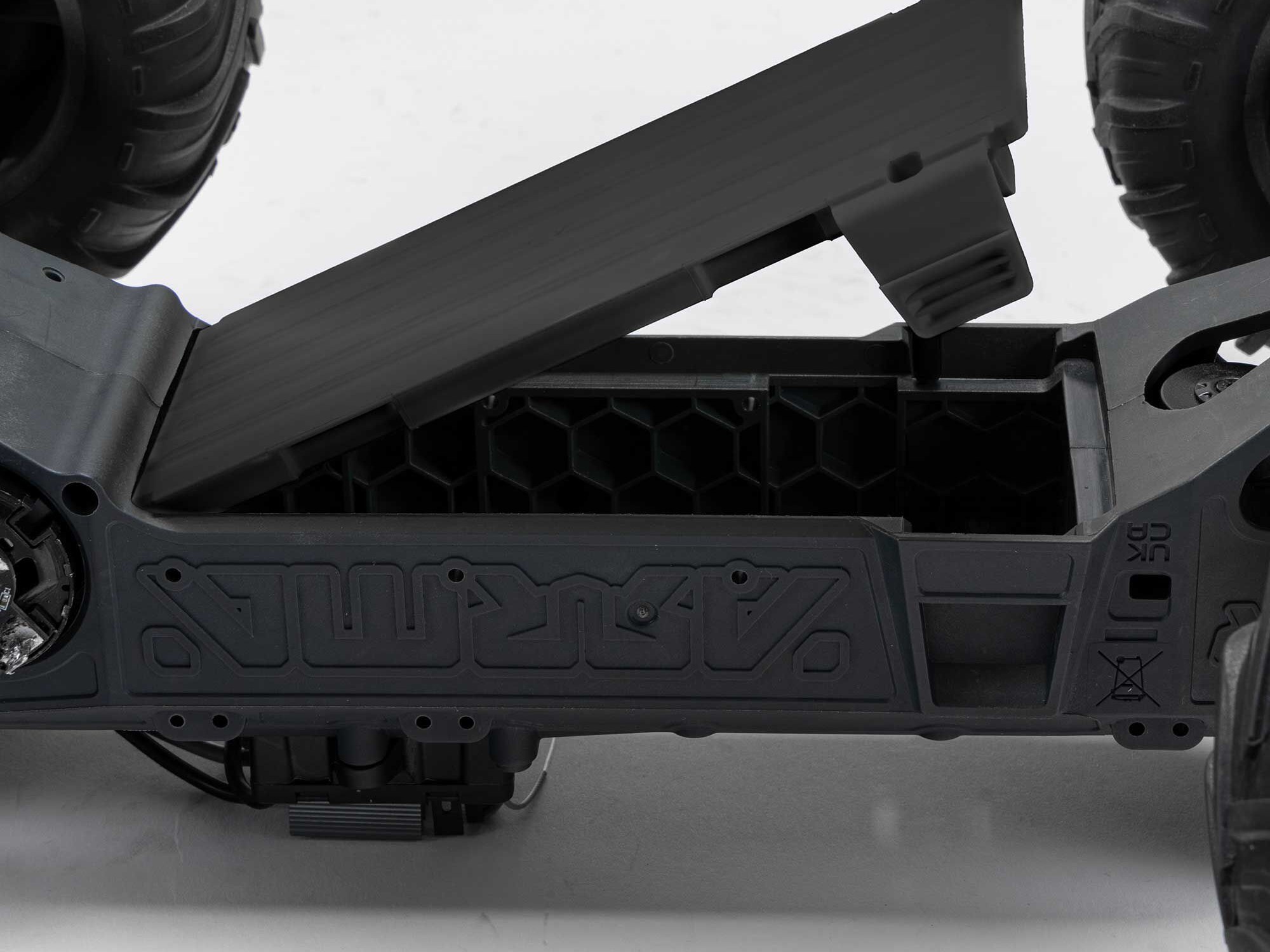 Arrma ARA3230SKT2 GORGON 2WD RTA Kit Brushed Monster Truck (Battery & Charger Included), Clear - 13