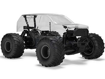 Arrma ARA3230SKT2 GORGON 2WD RTA Kit Brushed Monster Truck (Battery & Charger Included), Clear