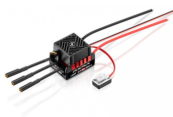 Hobbywing 30107300 QuicRun WP 10BL60 G2 Sensorlöst Fartreglage 2-3S Bil 1/10