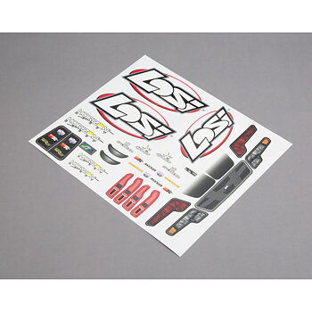 Losi LOS230026 Sticker Sheet: Baja Rey