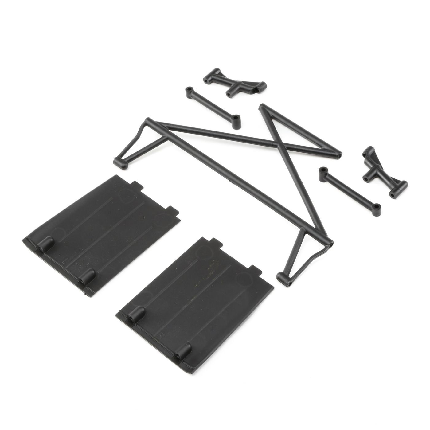 Losi LOS230029 RR Twr Sup,X-Bar,Mud Guards:RR