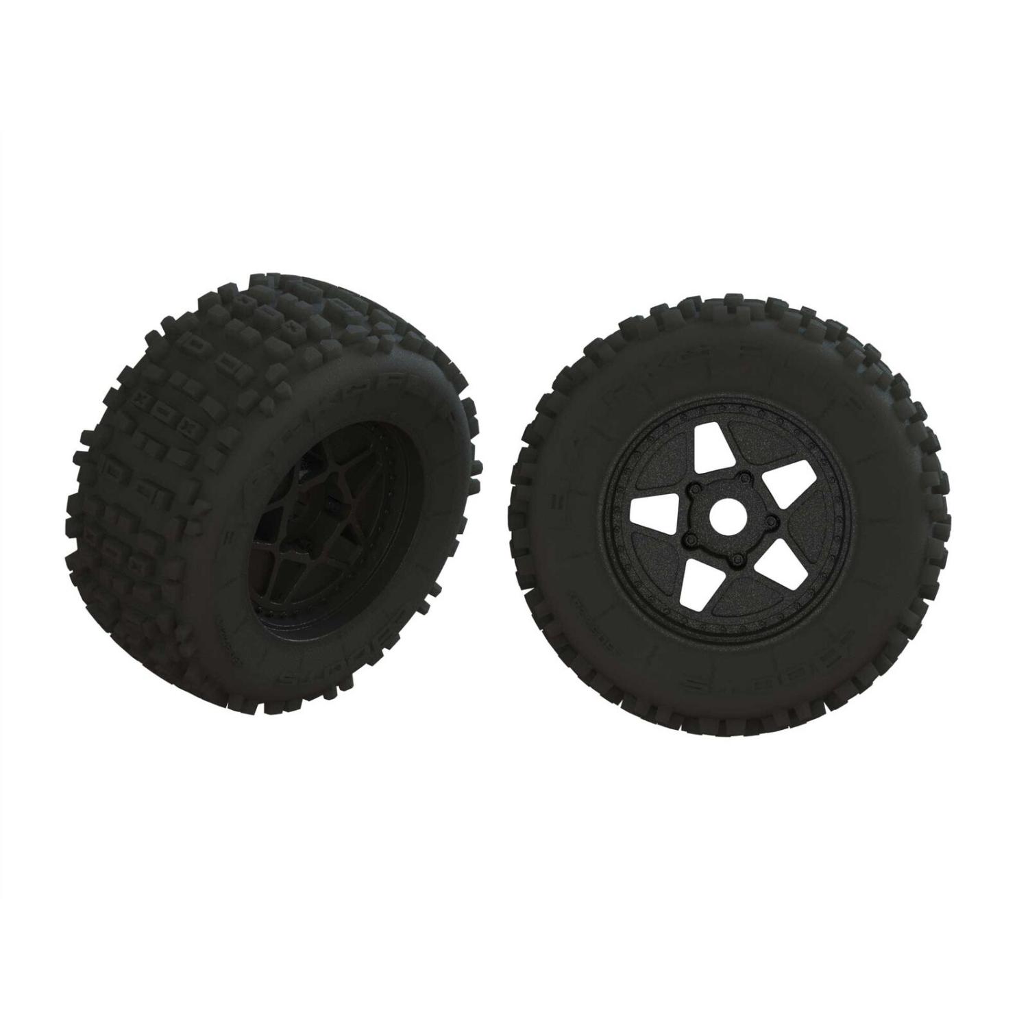 Arrma ARA550064 dBoots BACKFLIP Tire Set Glued (1pr)