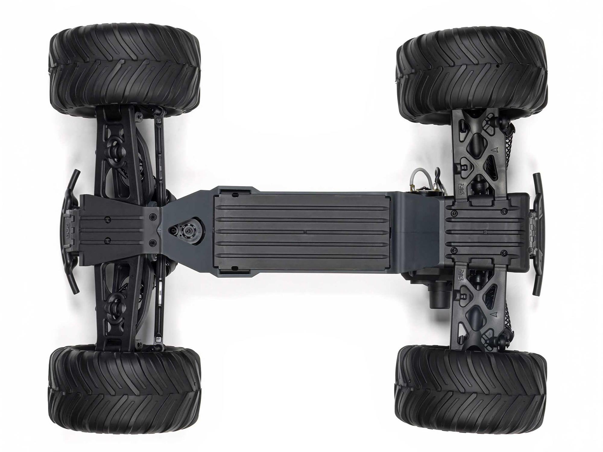 Arrma ARA3230ST3 GORGON 2WD RTR Brushed Monster Truck (Battery & Charger Included), Gun Metal - 9