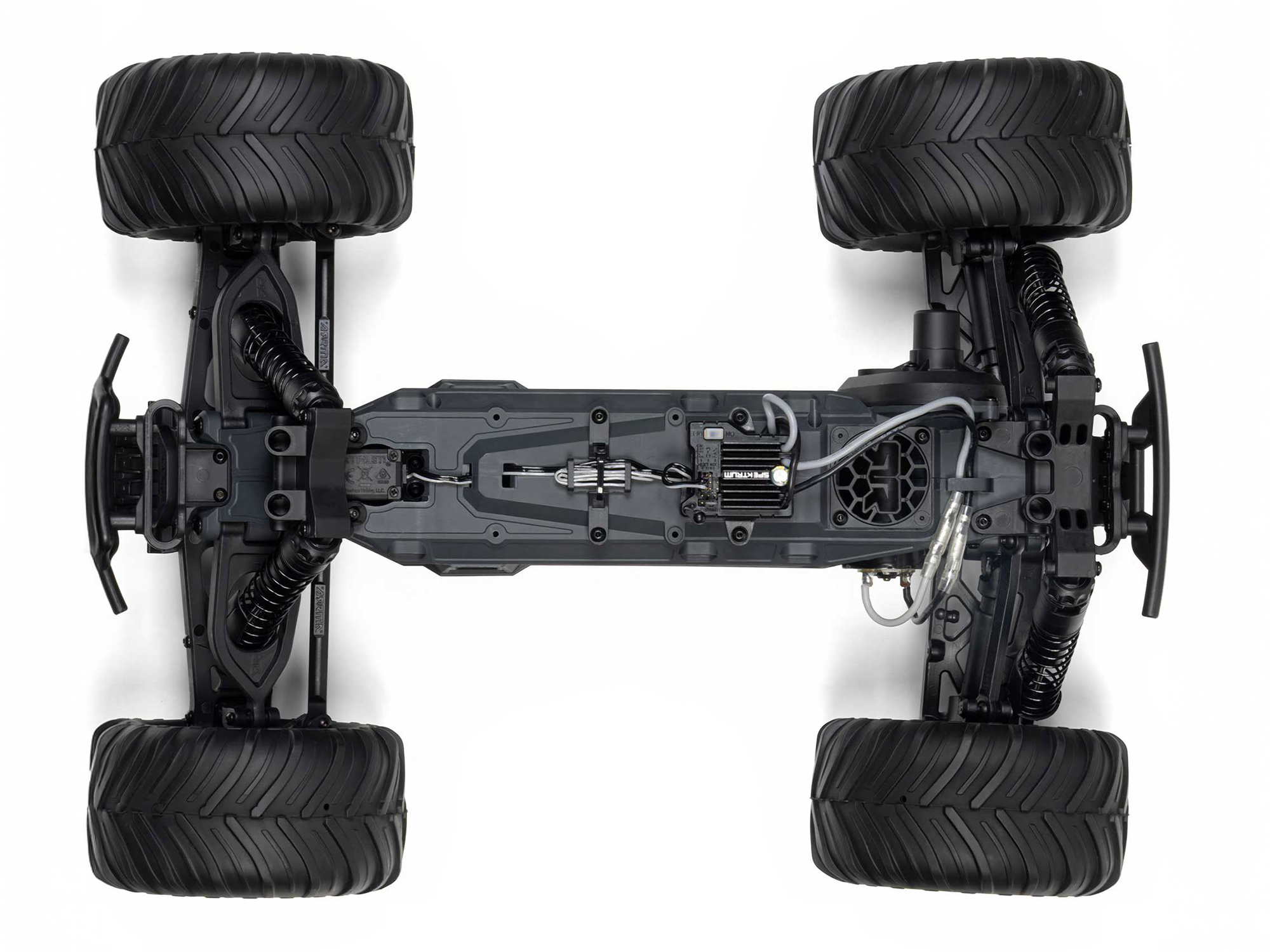 Arrma ARA3230ST3 GORGON 2WD RTR Brushed Monster Truck (Battery & Charger Included), Gun Metal - 8