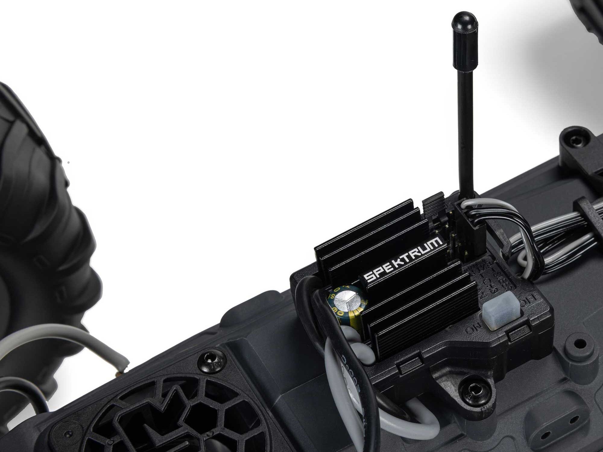 Arrma ARA3230ST3 GORGON 2WD RTR Brushed Monster Truck (Battery & Charger Included), Gun Metal - 13