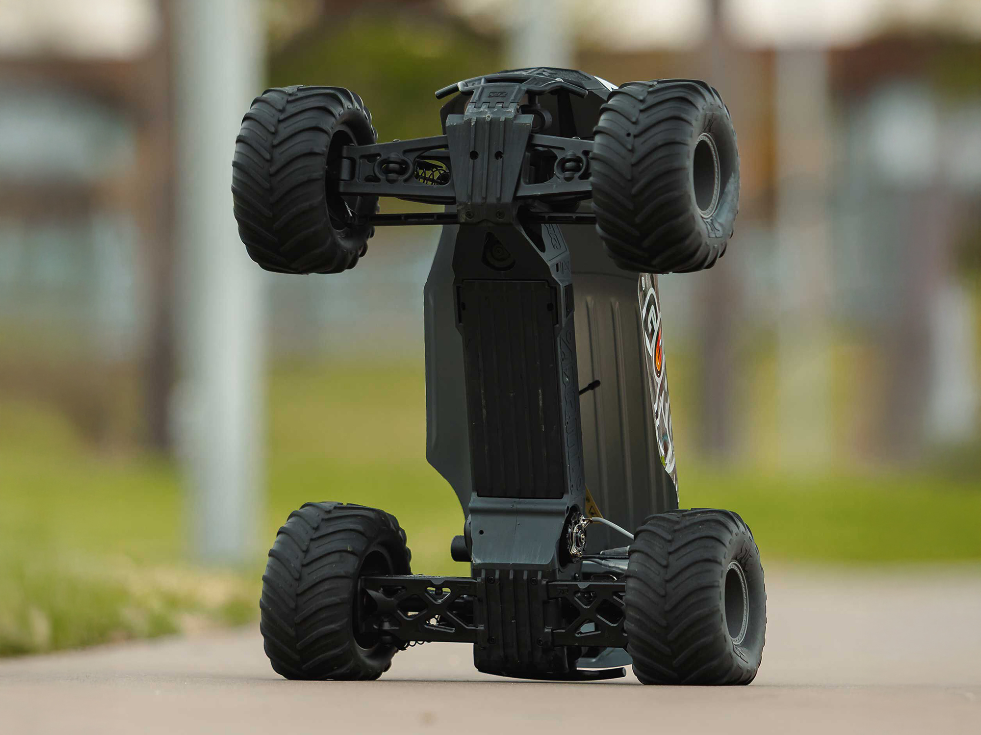 Arrma ARA3230ST3 GORGON 2WD RTR Brushed Monster Truck (Battery & Charger Included), Gun Metal - 20