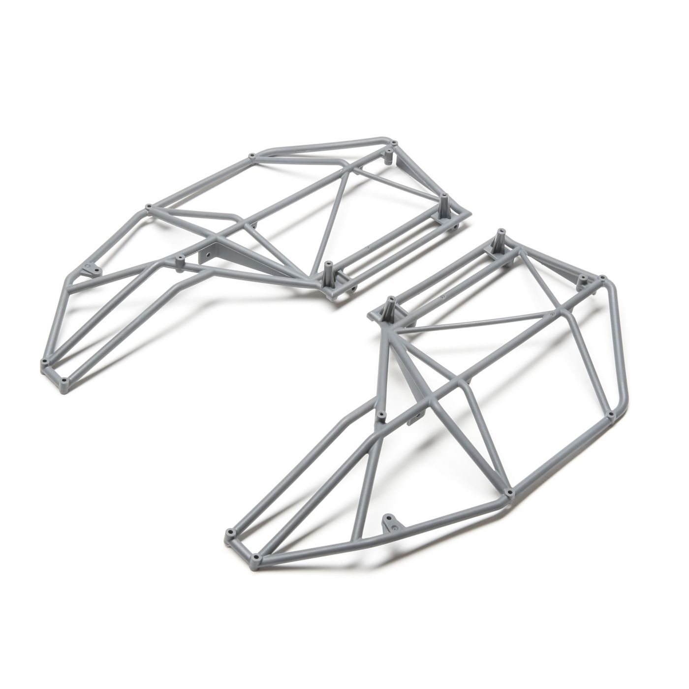 Losi LOS230039 Roll Cage, Side, Left & Right, Gray: Rock Rey