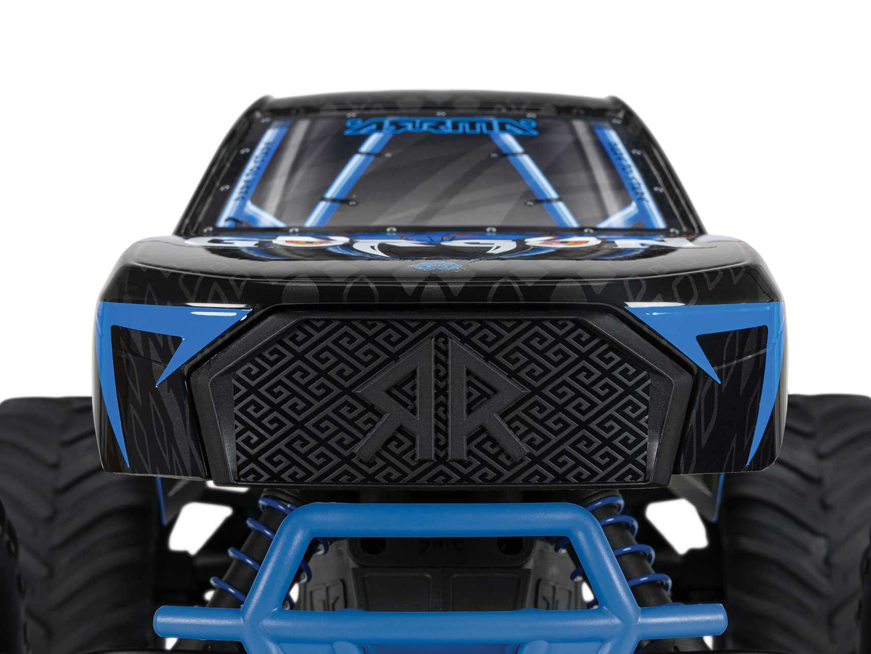 Arrma ARA3230T1 1/10 GORGON 2WD RTR Brushed Monster Truck, Blue - 10