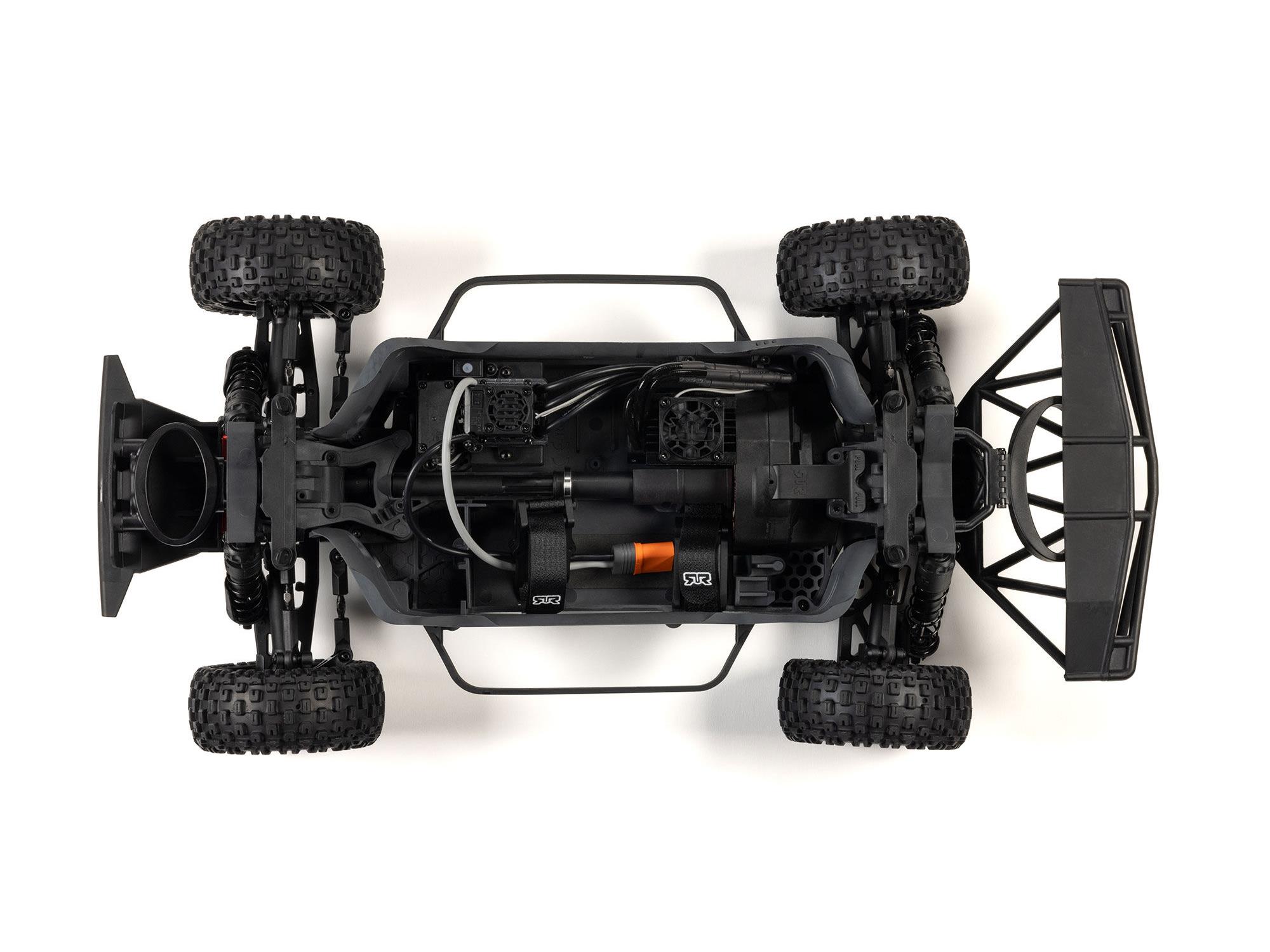 Arrma ARA4303V4T2 1/10 SENTON 223S DSC 4X4 RTR Brushless Short Course Truck, Red - 9