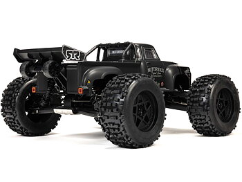 Arrma ARA8611V6T1 1/8 NOTORIOUS 6S 4X4 RTR Brushless Stunt Truck, Black