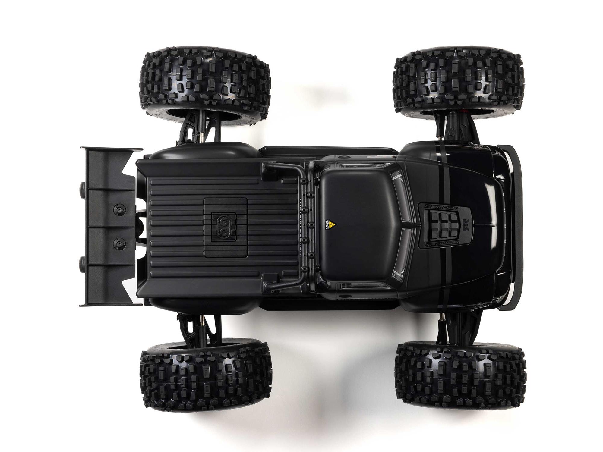 Arrma ARA8611V6T1 1/8 NOTORIOUS 6S 4X4 RTR Brushless Stunt Truck, Black - 5