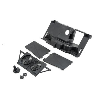 Losi LOS231005 Rear Bulkhead,Fan Panel, Mudguards: Baja Rey