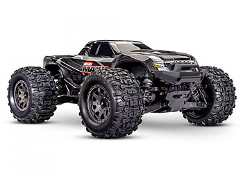 Traxxas Mini MAXX RTR TQ BL-2s Svart - USB-C Laddare / 2s LiPo