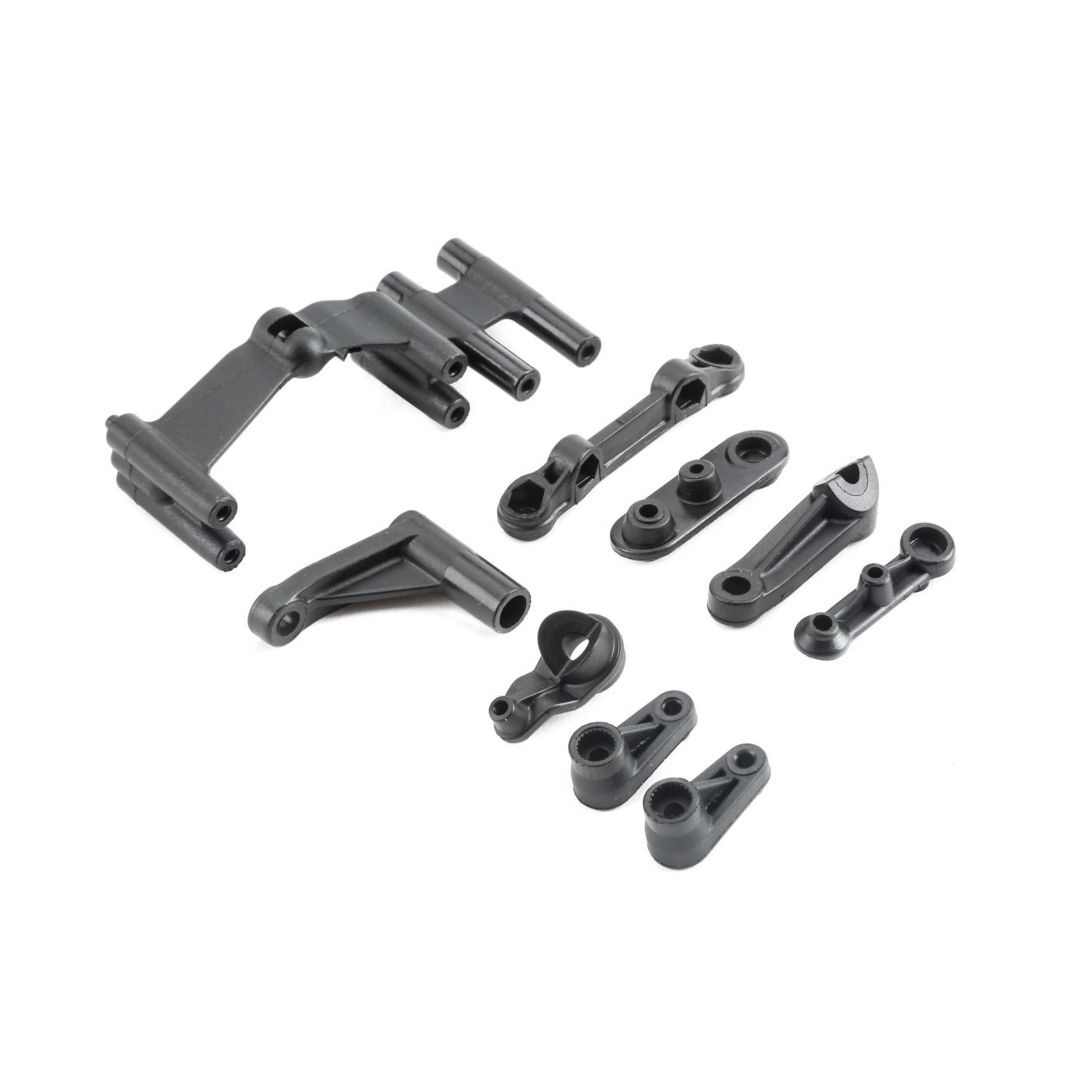 Losi LOS231008 Servo Mount, Steering Servo Set Plastic: Baja Rey