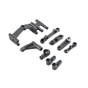 Losi LOS231008 Servo Mount, Steering Servo Set Plastic: Baja Rey