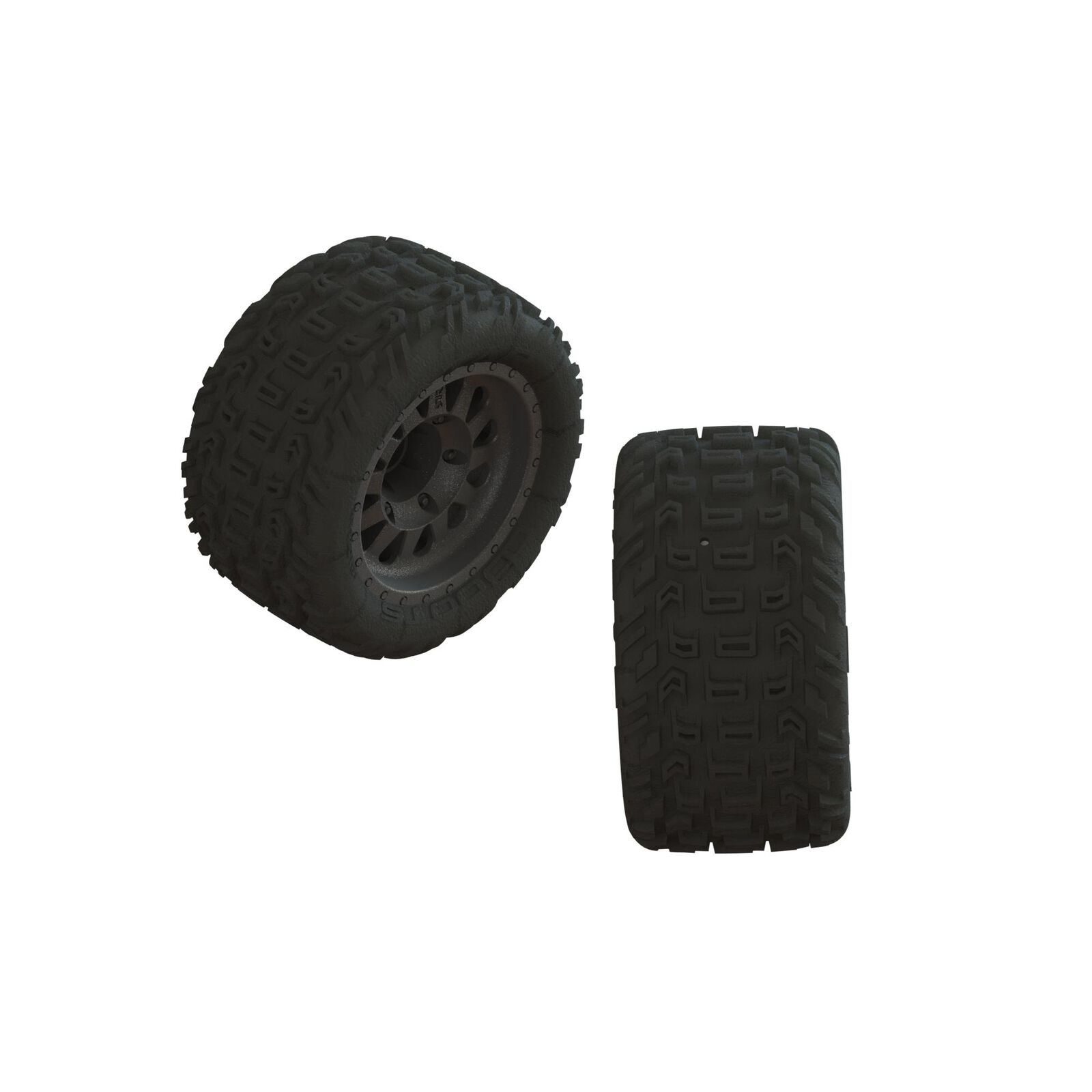 Arrma ARA550091 1/10 dBoots Katar MT Pre-Mounted Tire 14mm Hex (2)